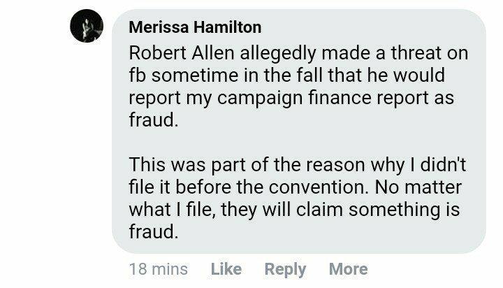 Merissa Hamilton Finance Fraud Comment