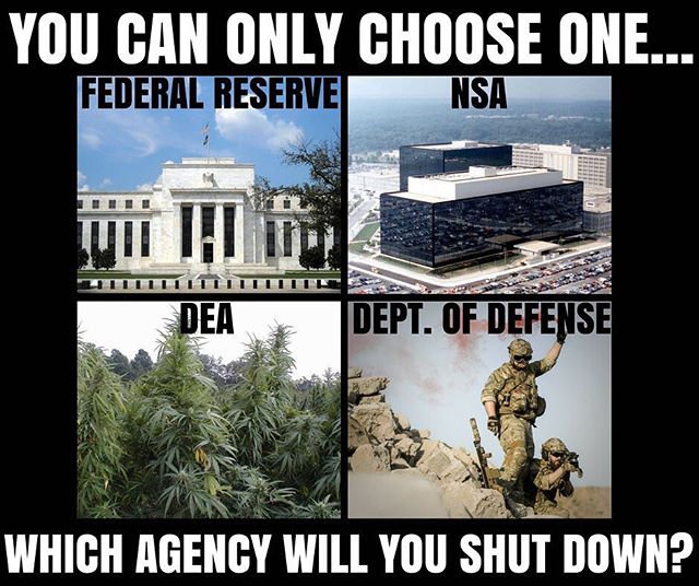 Let’s get a nice debate going. Which one would you shutdown? #Libertarian #LiveFree #TLV